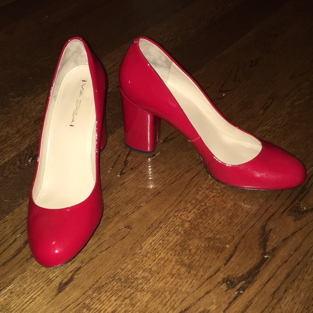 VIA SPIGA Jessica rabbit classic red patent 9